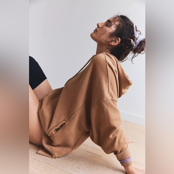 FREE PEOPLE Sprint To The Finish Line Set in Camel S/M - Picture 7 of 16